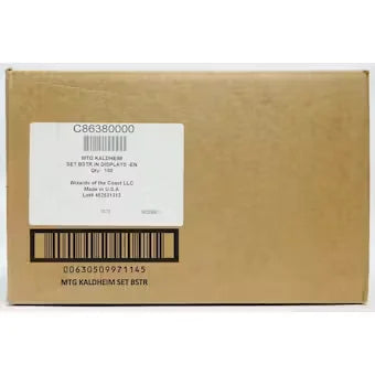Magic the Gathering Kaldheim Set Booster 6-Box Case (Ships Sealed Only)