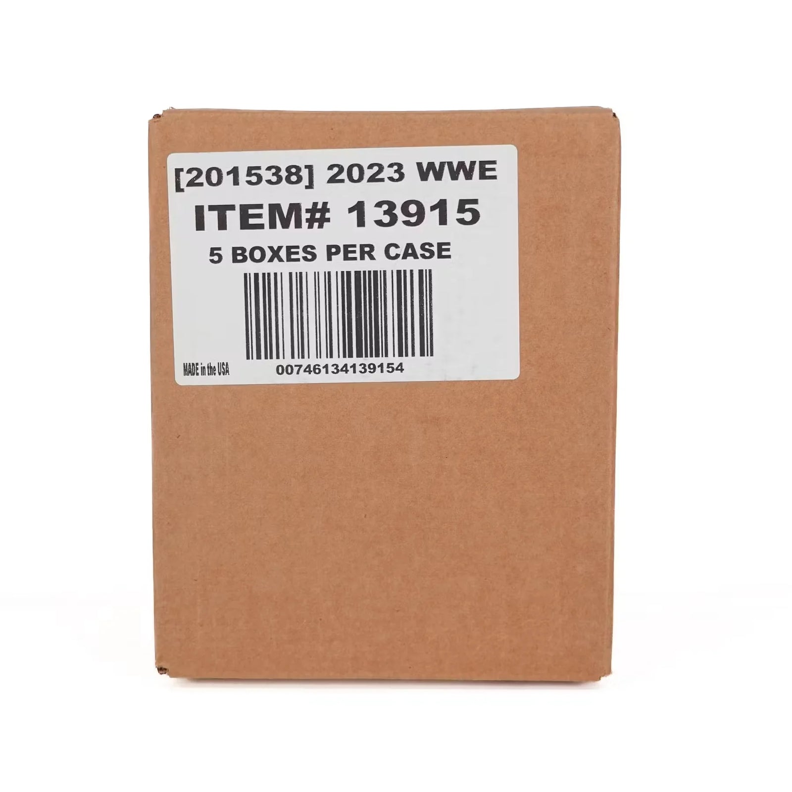 2023 Panini Immaculate WWE Wrestling Hobby 5-Box Case (Ships Sealed Only)