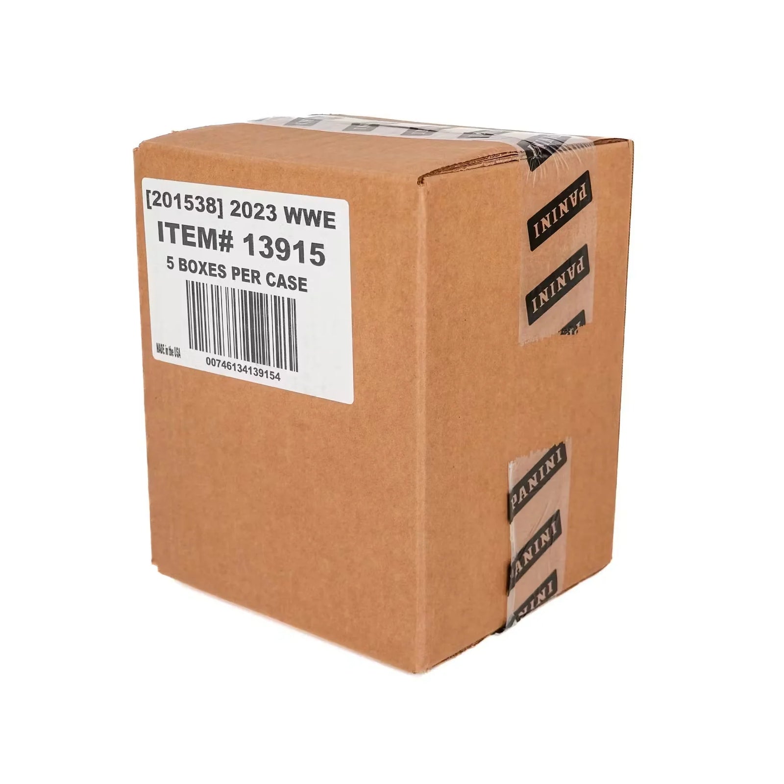 2023 Panini Immaculate WWE Wrestling Hobby 5-Box Case (Ships Sealed Only)