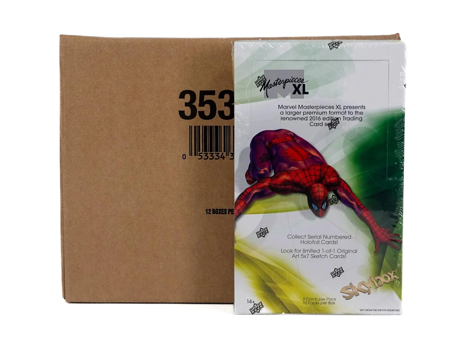 DRAFT - 2024 Upper Deck Marvel Masterpieces XL Hobby 12-Box Case | Joe Jusko Art
