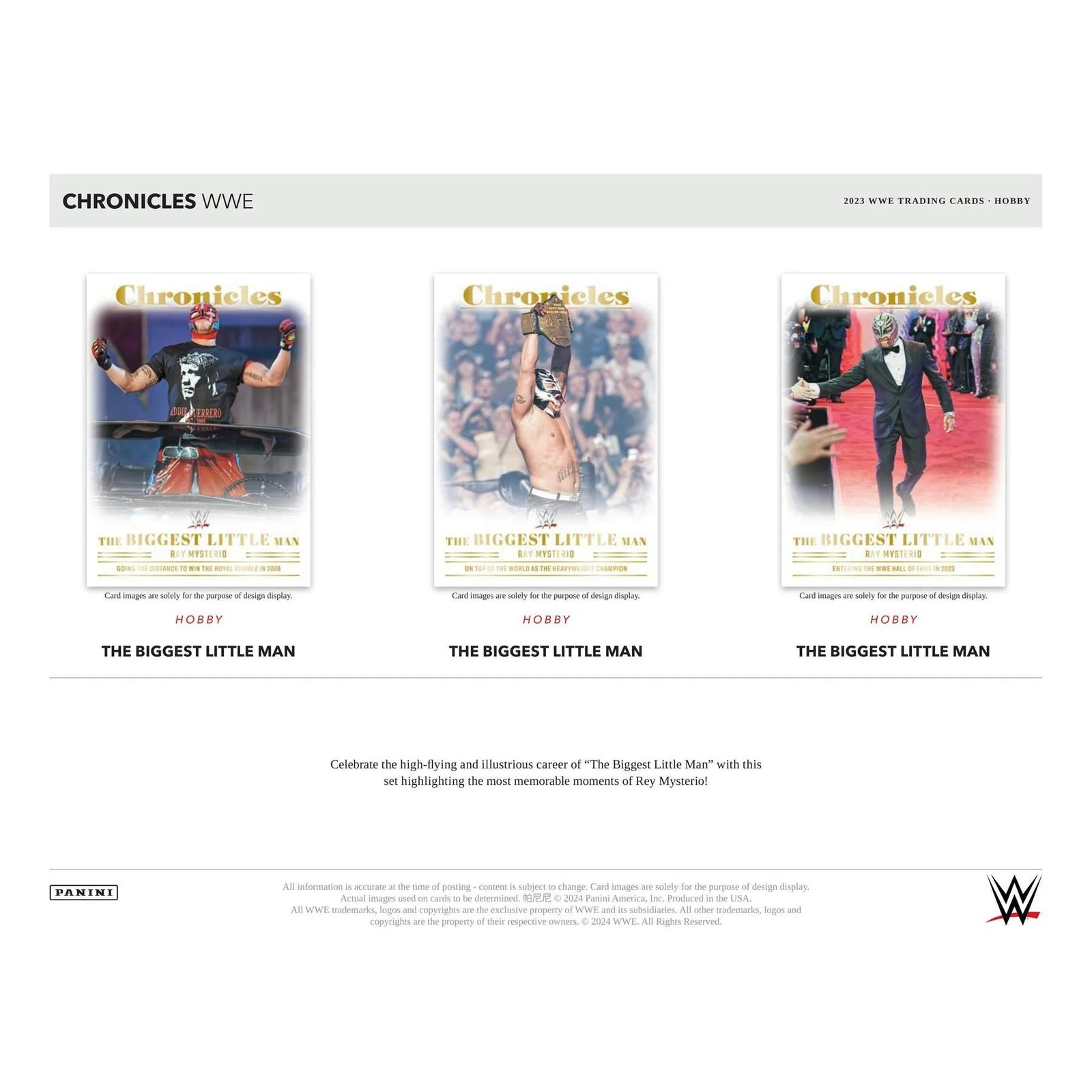 DRAFT - 2023 Panini Chronicles WWE Wrestling Hobby Box | dacardworld:BVW40HKMCJ