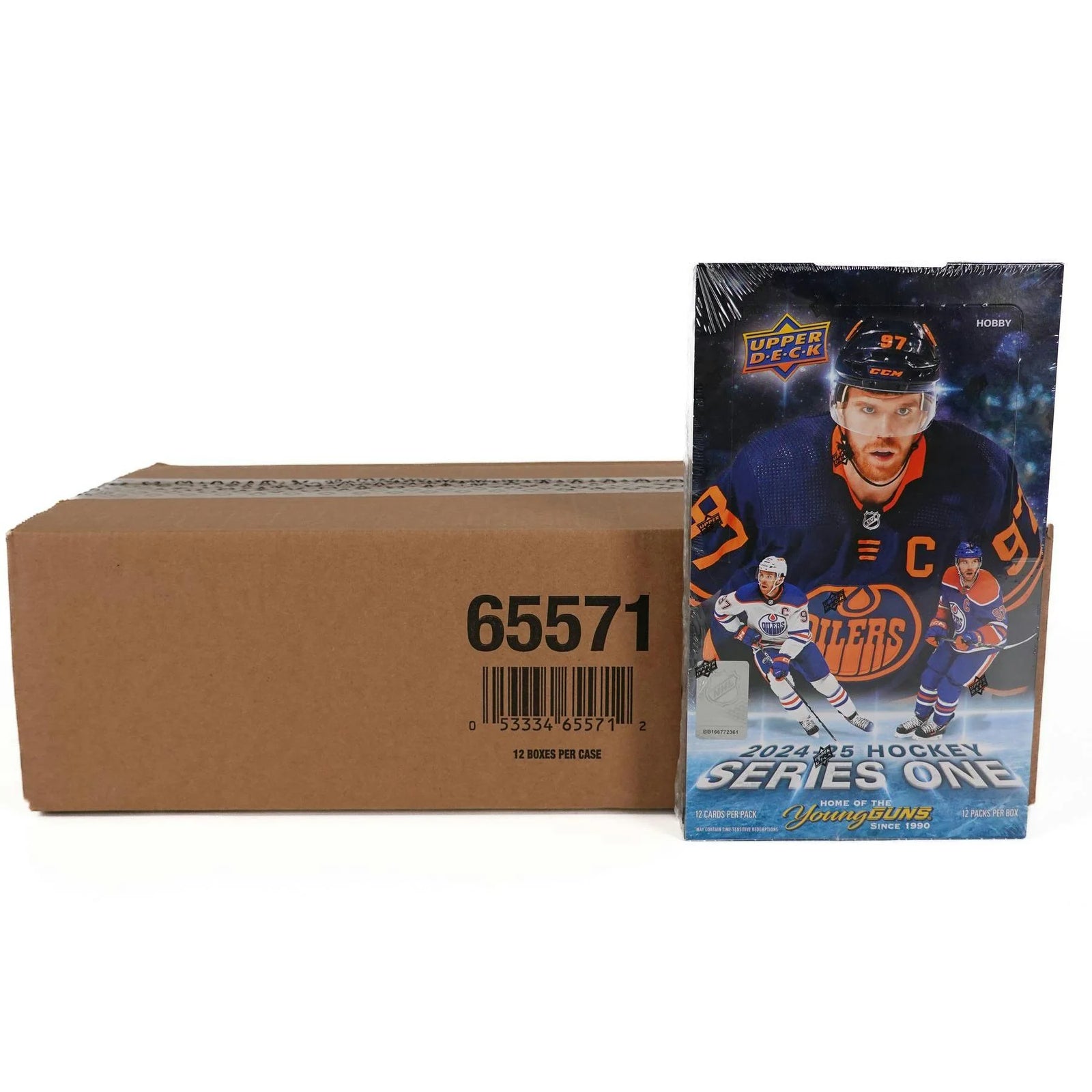 DRAFT - New 2024/25 Upper Deck Series 1 Hockey Hobby 12-Box Case