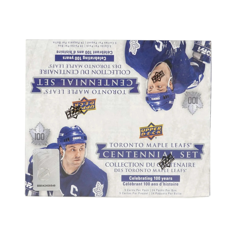DRAFT - Just In 2017/18 Upper Deck Toronto Maple Leafs Centennial Hockey 24-Pack Retail Box