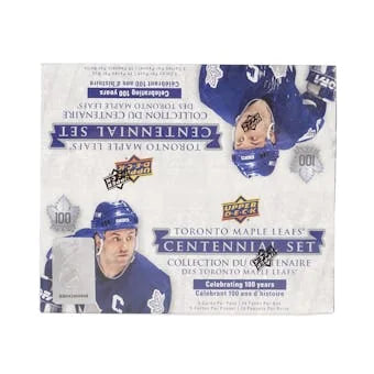 DRAFT - Just In 2017/18 Upper Deck Toronto Maple Leafs Centennial Hockey 24-Pack Retail Box