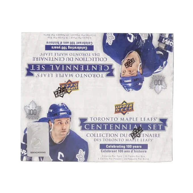 DRAFT - Just In 2017/18 Upper Deck Toronto Maple Leafs Centennial Hockey 24-Pack Retail Box