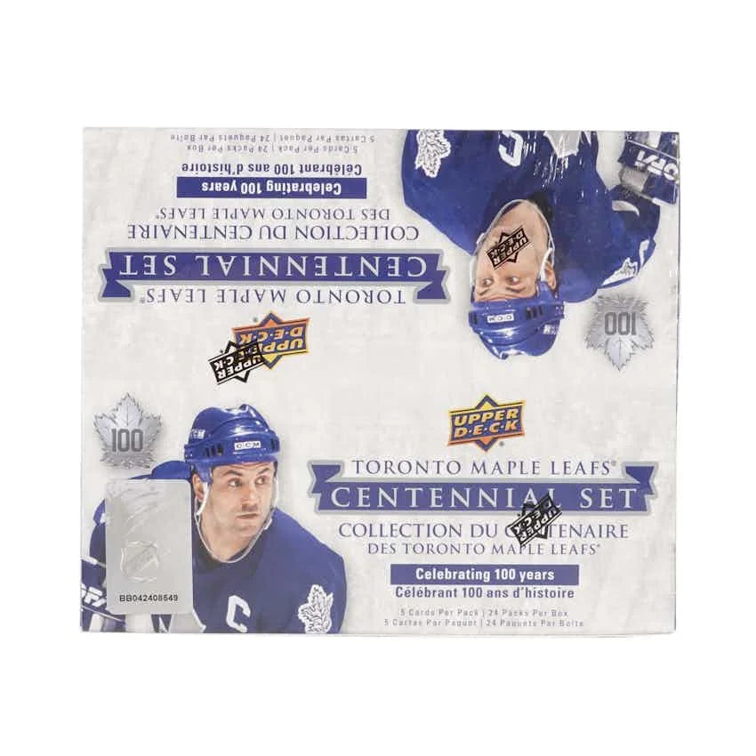 DRAFT - Just In 2017/18 Upper Deck Toronto Maple Leafs Centennial Hockey 24-Pack Retail Box