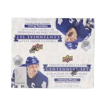 DRAFT - Just In 2017/18 Upper Deck Toronto Maple Leafs Centennial Hockey 24-Pack Retail Box