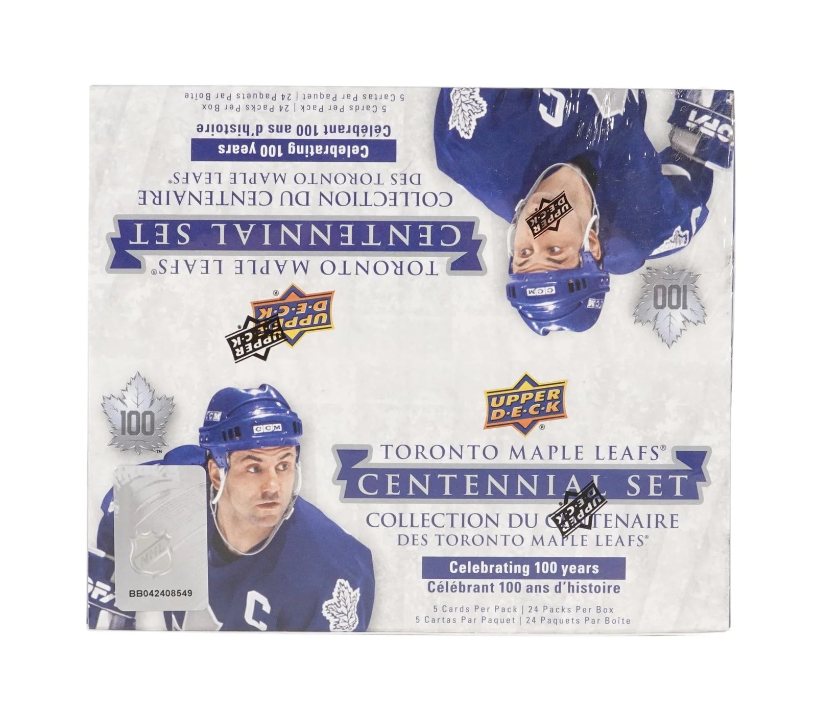 DRAFT - Just In 2017/18 Upper Deck Toronto Maple Leafs Centennial Hockey 24-Pack Retail Box