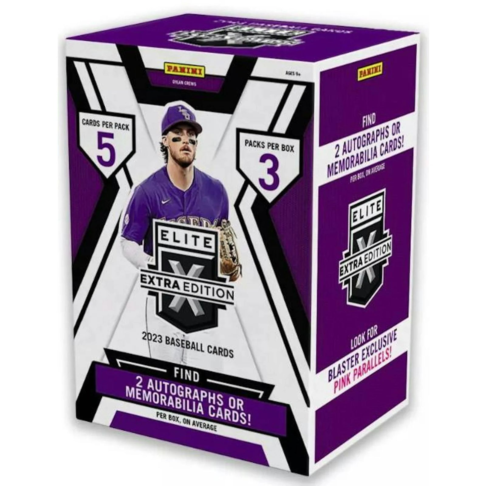 DRAFT - Just In 2023 Panini Elite Extra Edition Baseball Blaster Box