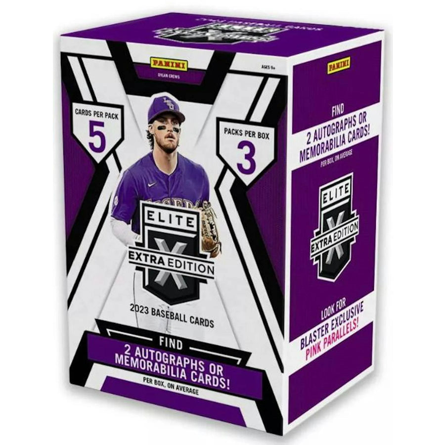 DRAFT - Just In 2023 Panini Elite Extra Edition Baseball Blaster Box