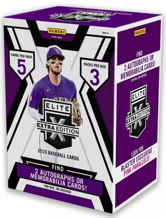 DRAFT - Just In 2023 Panini Elite Extra Edition Baseball Blaster Box