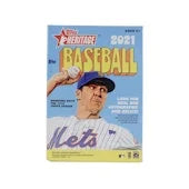 DRAFT - Just In 2021 Topps Heritage Baseball 8-Pack Blaster Box