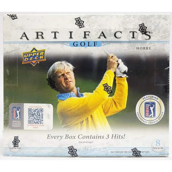 DRAFT - Just In 2021 Upper Deck Artifacts Golf Hobby Box