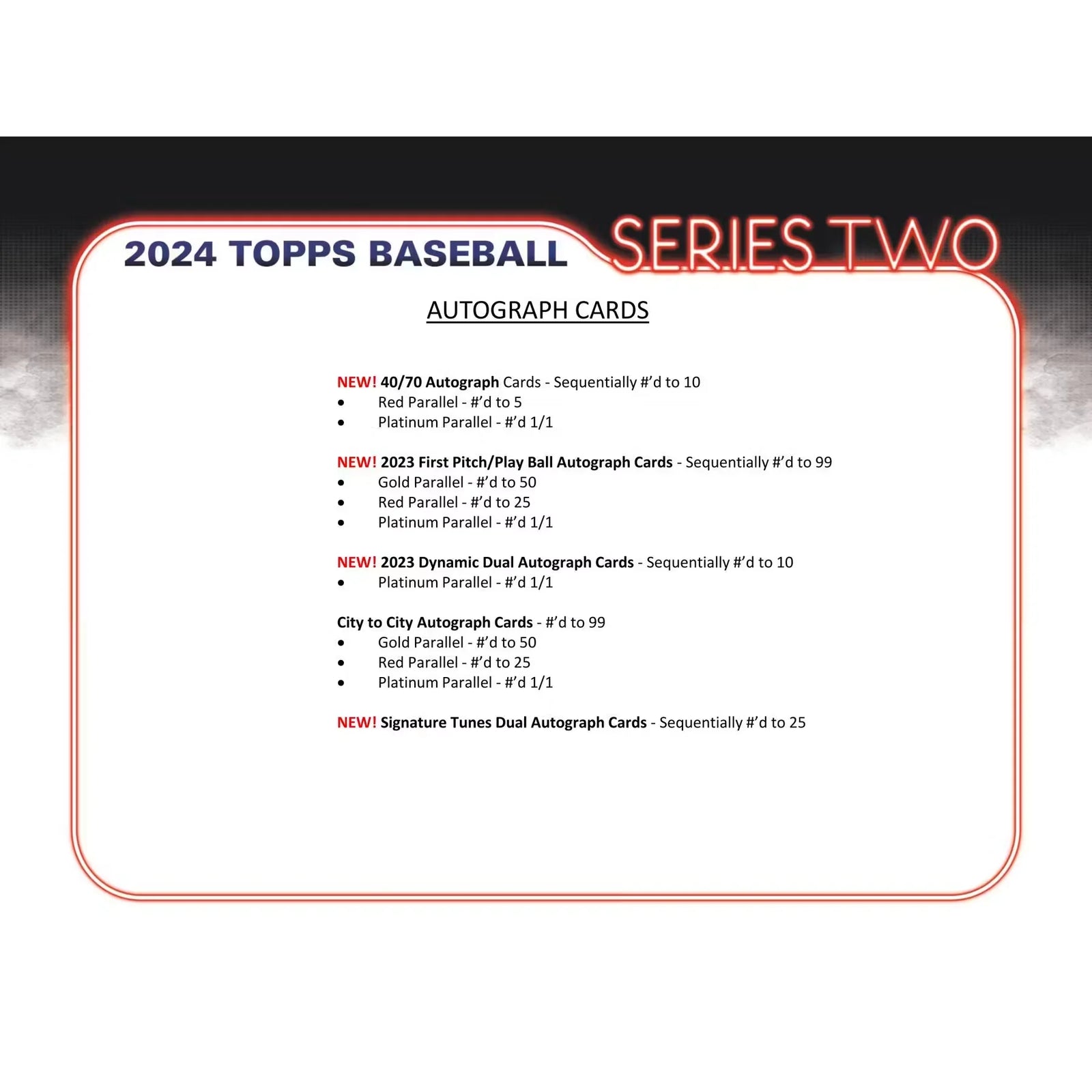 2024 Topps Series 2 Baseball Hobby Jumbo 6-Box Case (Ships Sealed Only)