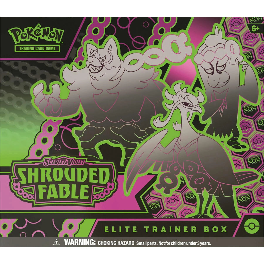 DRAFT - Pokemon Scarlet & Violet Shrouded Fable Elite Trainer Box | Sealed