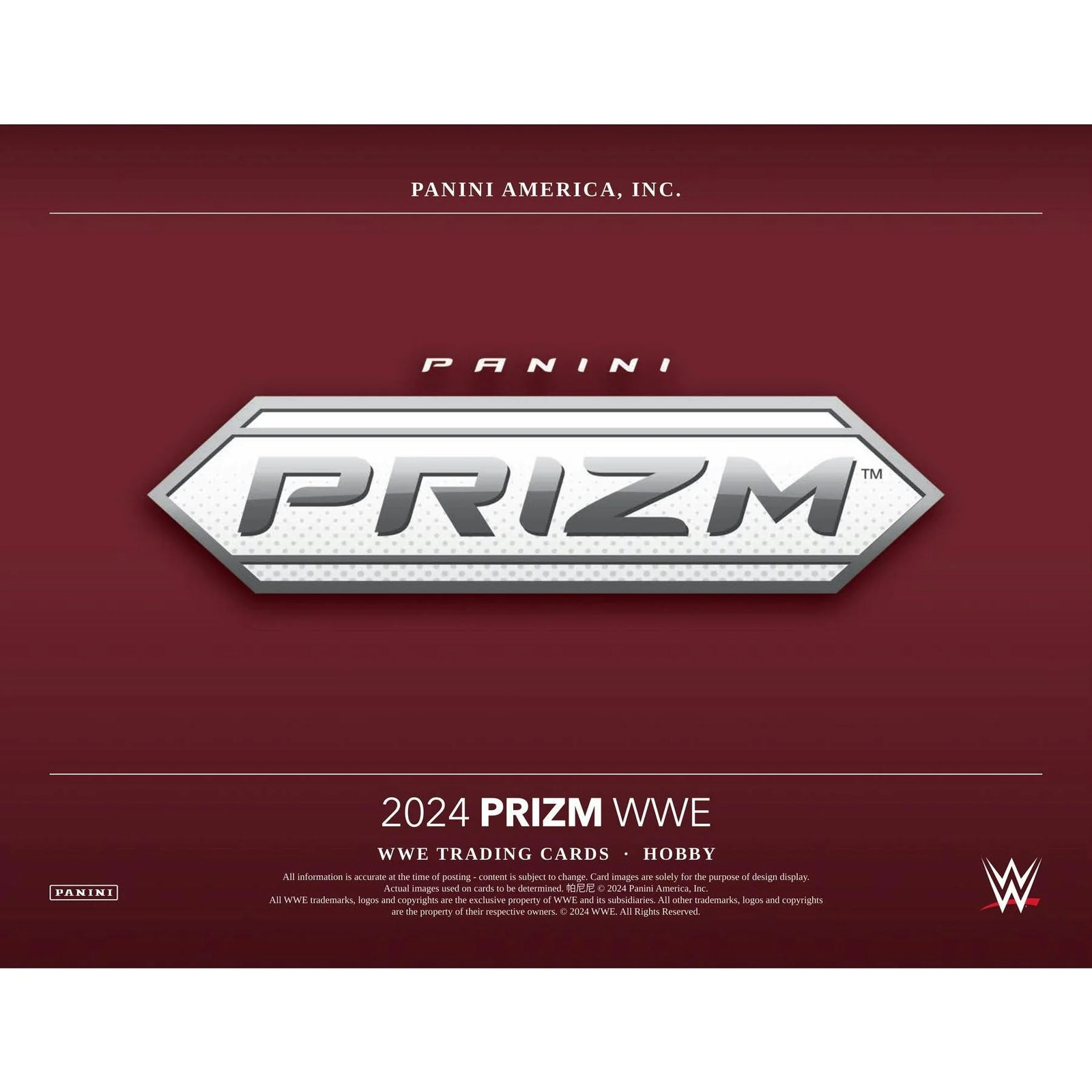DRAFT - 2024 Panini Prizm WWE Wrestling Hobby Box | dacardworld:BVWN0Q5U4J