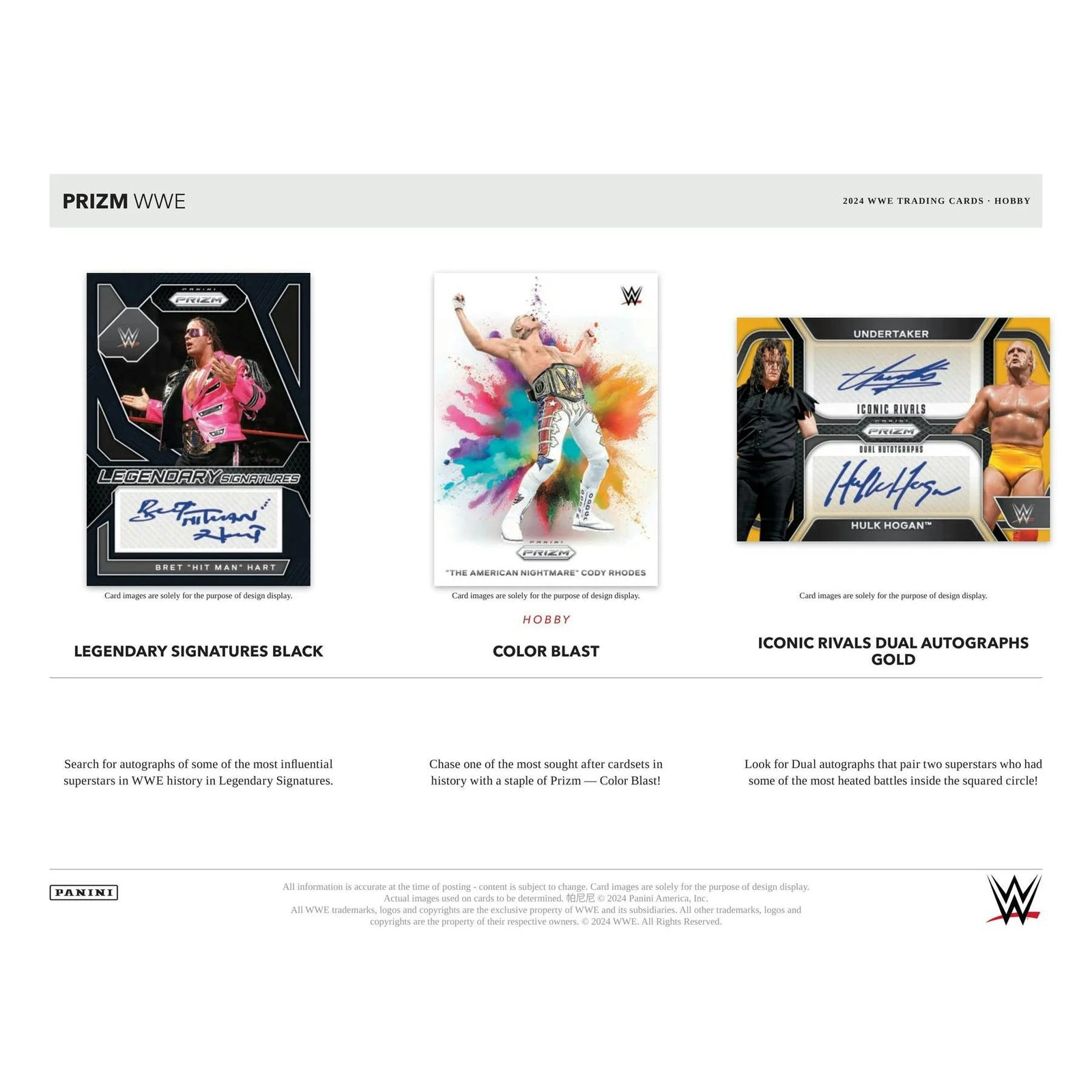 DRAFT - 2024 Panini Prizm WWE Wrestling Hobby Box | dacardworld:BVWN0Q5U4J