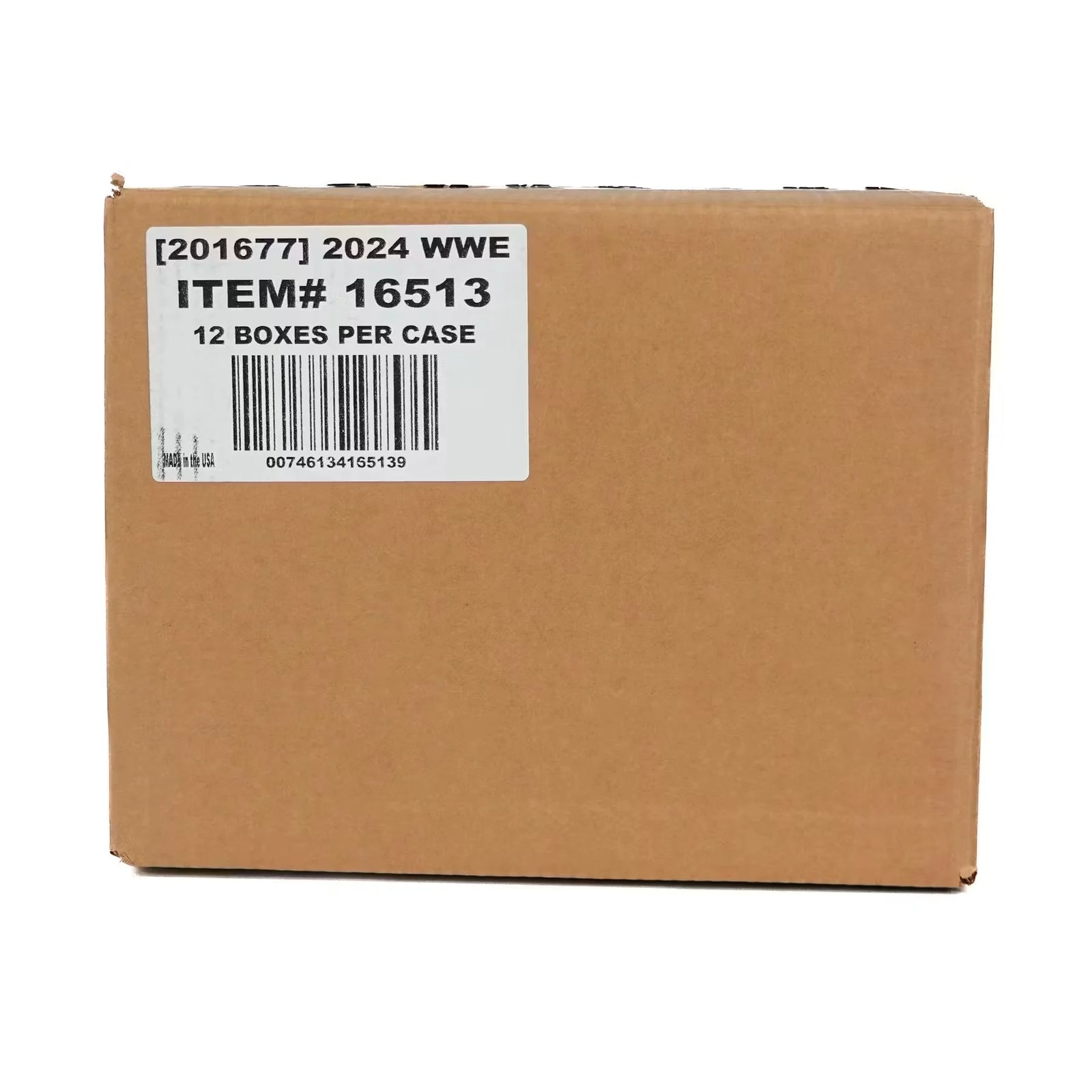 2024 Panini Prizm WWE Wrestling Hobby 12-Box Case (Ships Sealed Only) - D