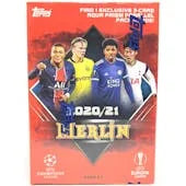 DRAFT - Just In 2020/21 Topps Merlin Chrome Soccer Blaster Box (Reed Buy)