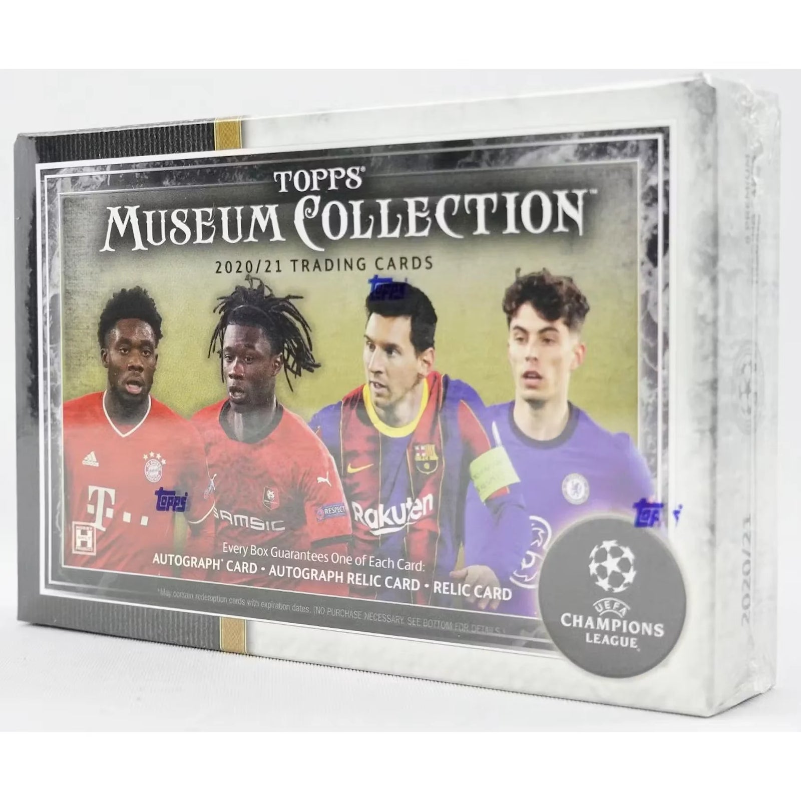 2020-21 Topps UEFA Champions League Museum Collection Soccer Hobby 12-Box Case (Ships Sealed Only)