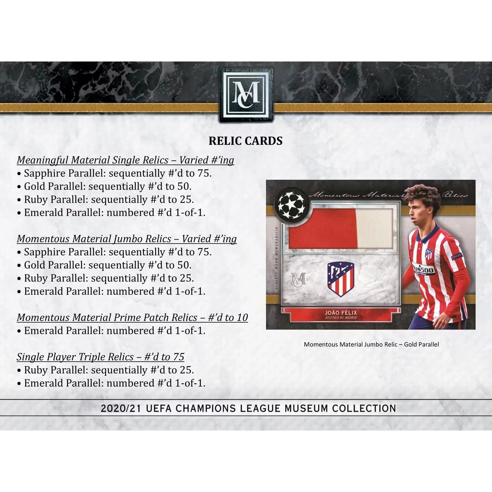 2020-21 Topps UEFA Champions League Museum Collection Soccer Hobby 12-Box Case (Ships Sealed Only)