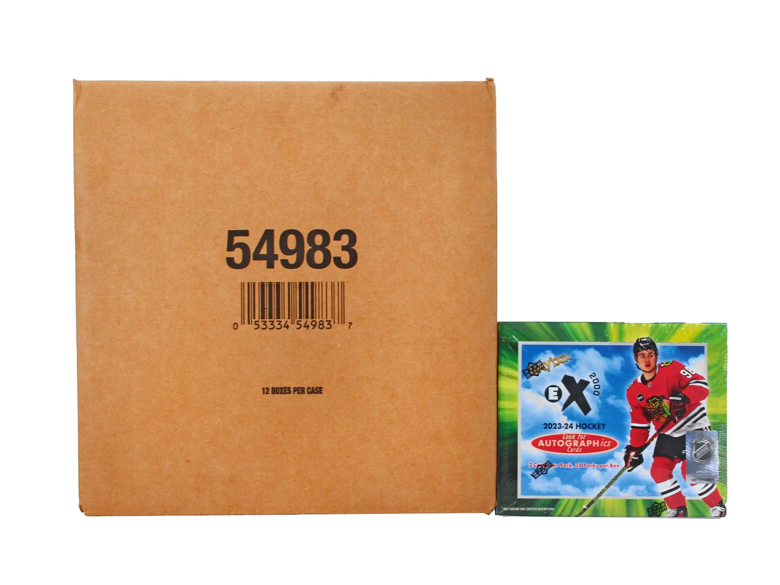 DRAFT - New 2023/24 Upper Deck Skybox E-X 2000 Hockey Hobby 12-Box Case