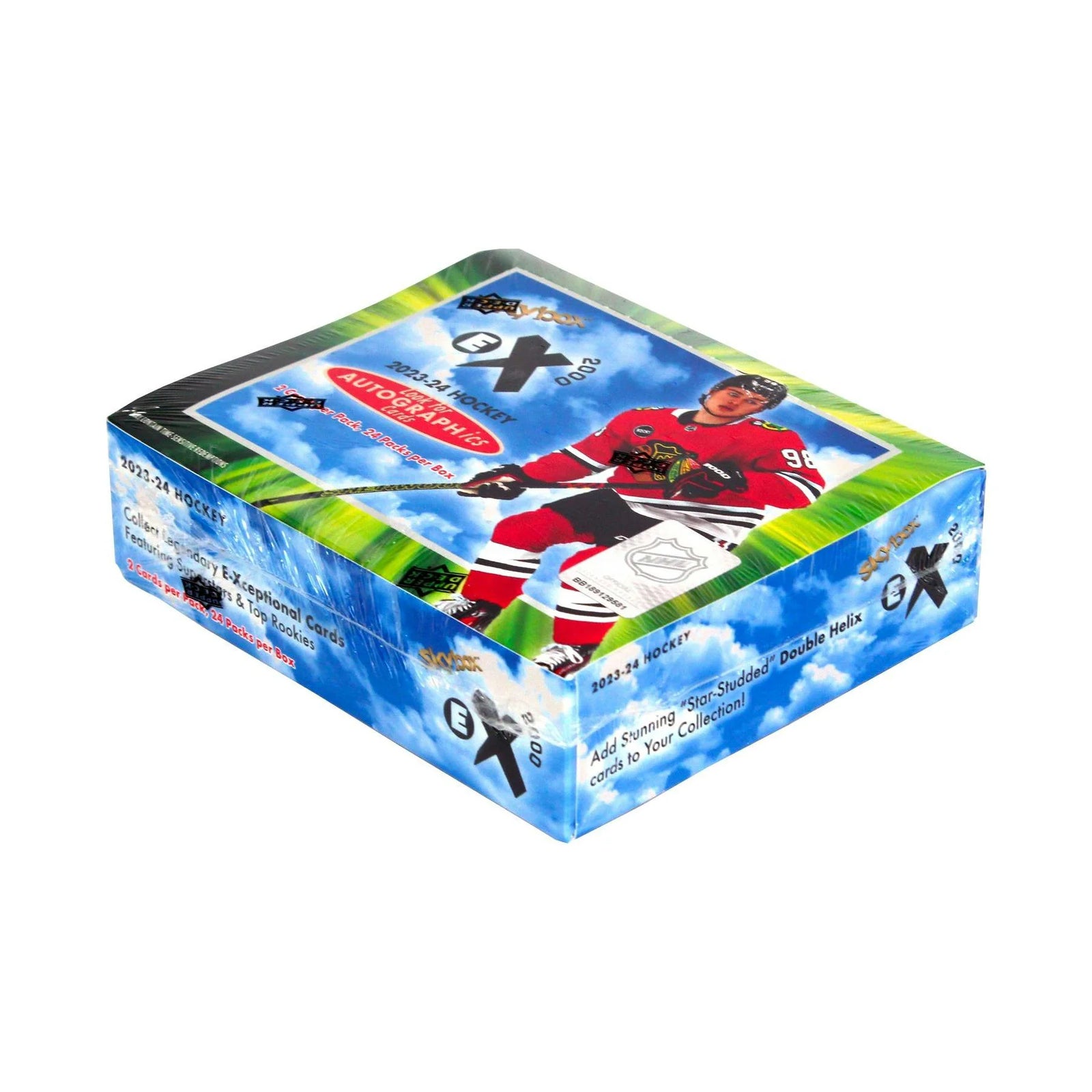 DRAFT - New 2023/24 Upper Deck Skybox E-X 2000 Hockey Hobby 12-Box Case
