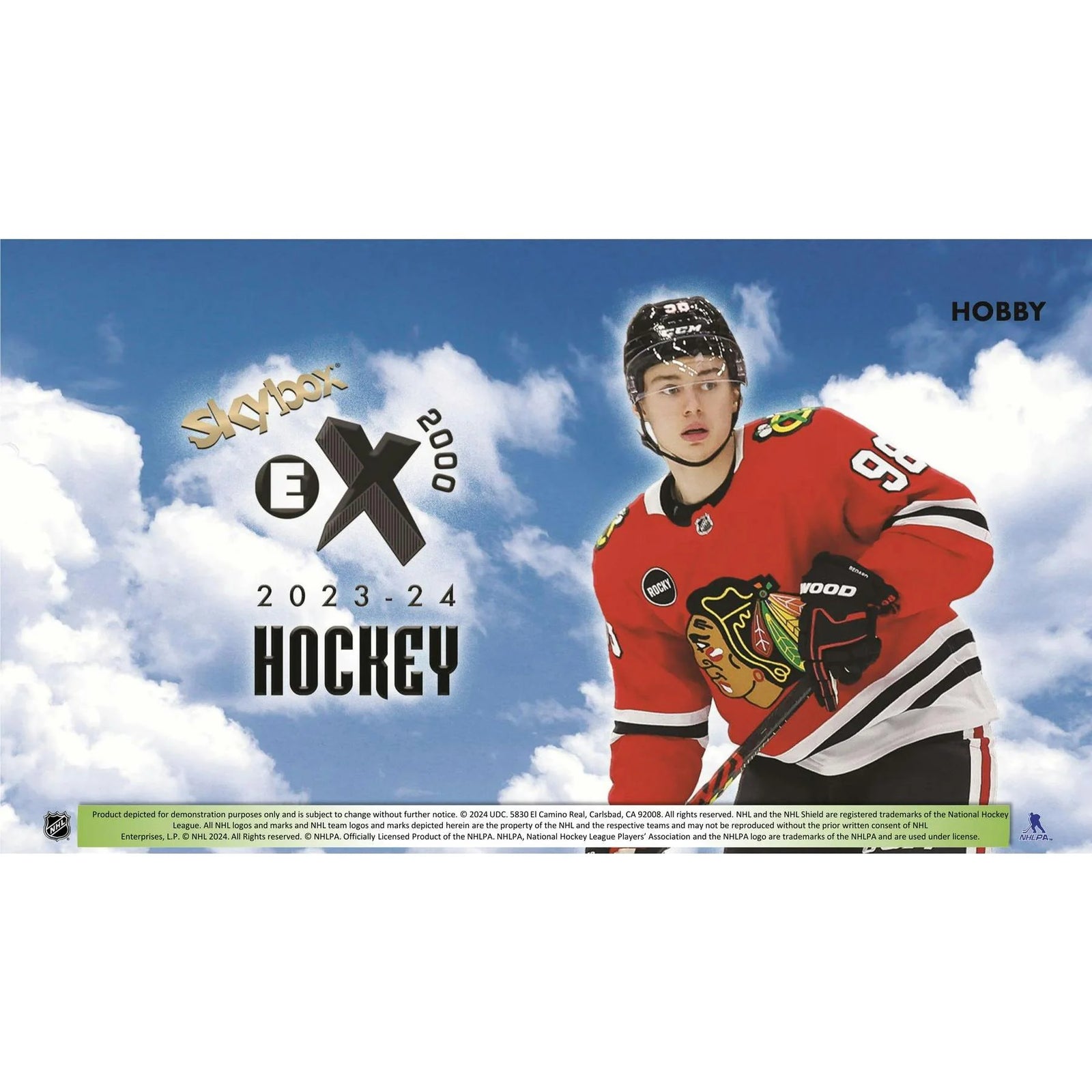 DRAFT - New 2023/24 Upper Deck Skybox E-X 2000 Hockey Hobby 12-Box Case
