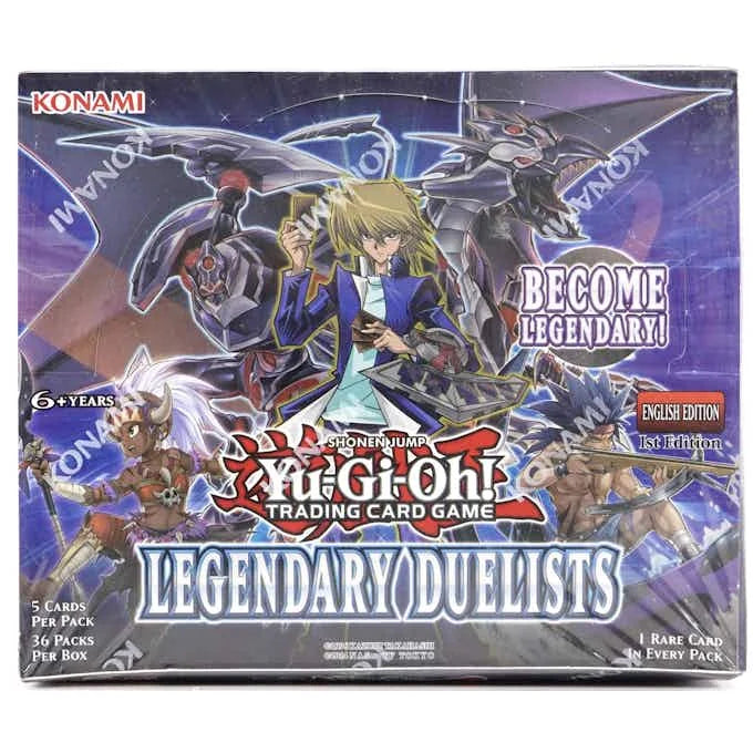 DRAFT - Yu-Gi-Oh Legendary Duelists 1st Edition Booster Box | Sealed