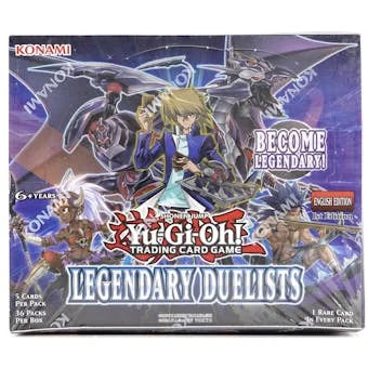 DRAFT - Yu-Gi-Oh Legendary Duelists 1st Edition Booster Box | Sealed