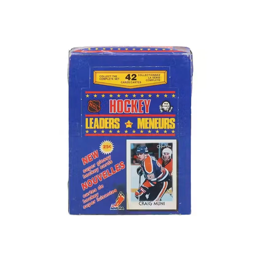 1986-87 O-Pee-Chee Leaders Hockey Box