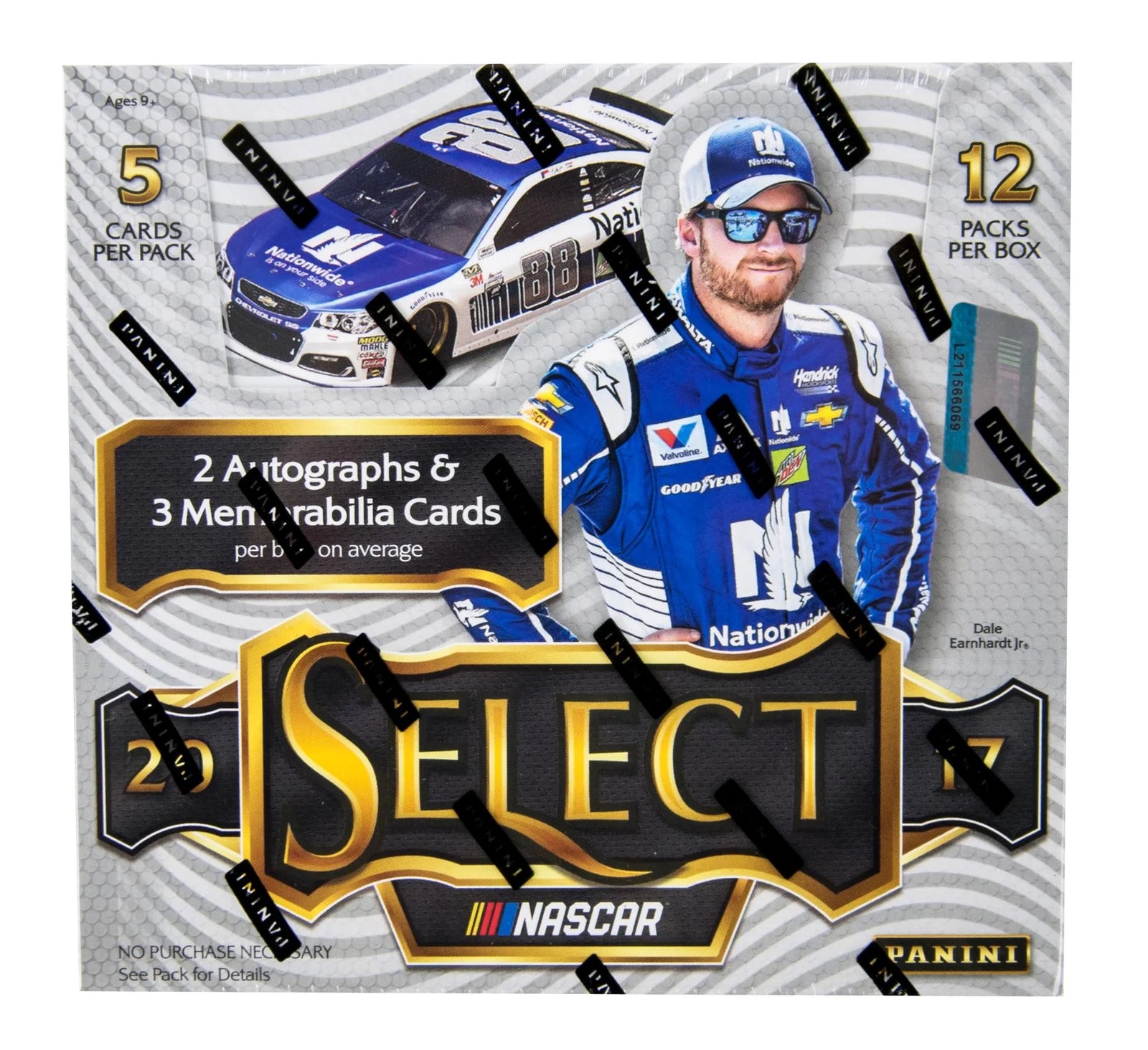 DRAFT - Just In 2017 Panini Select Racing Hobby Box