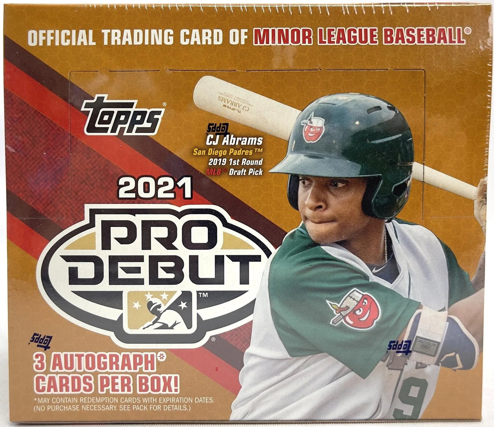 DRAFT - Just In 2021 Topps Pro Debut Baseball Hobby Jumbo Box