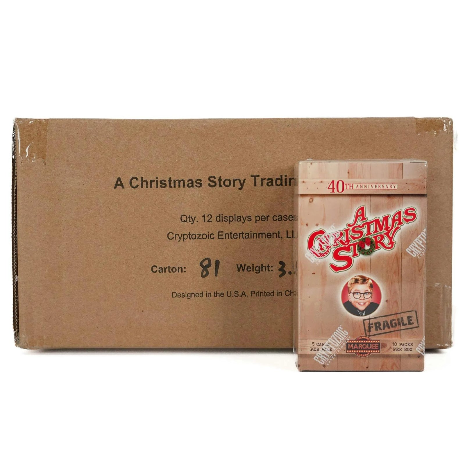 DRAFT - 2024 Cryptozoic A Christmas Story Marquee Trading Cards | 12-Box Hobby Case