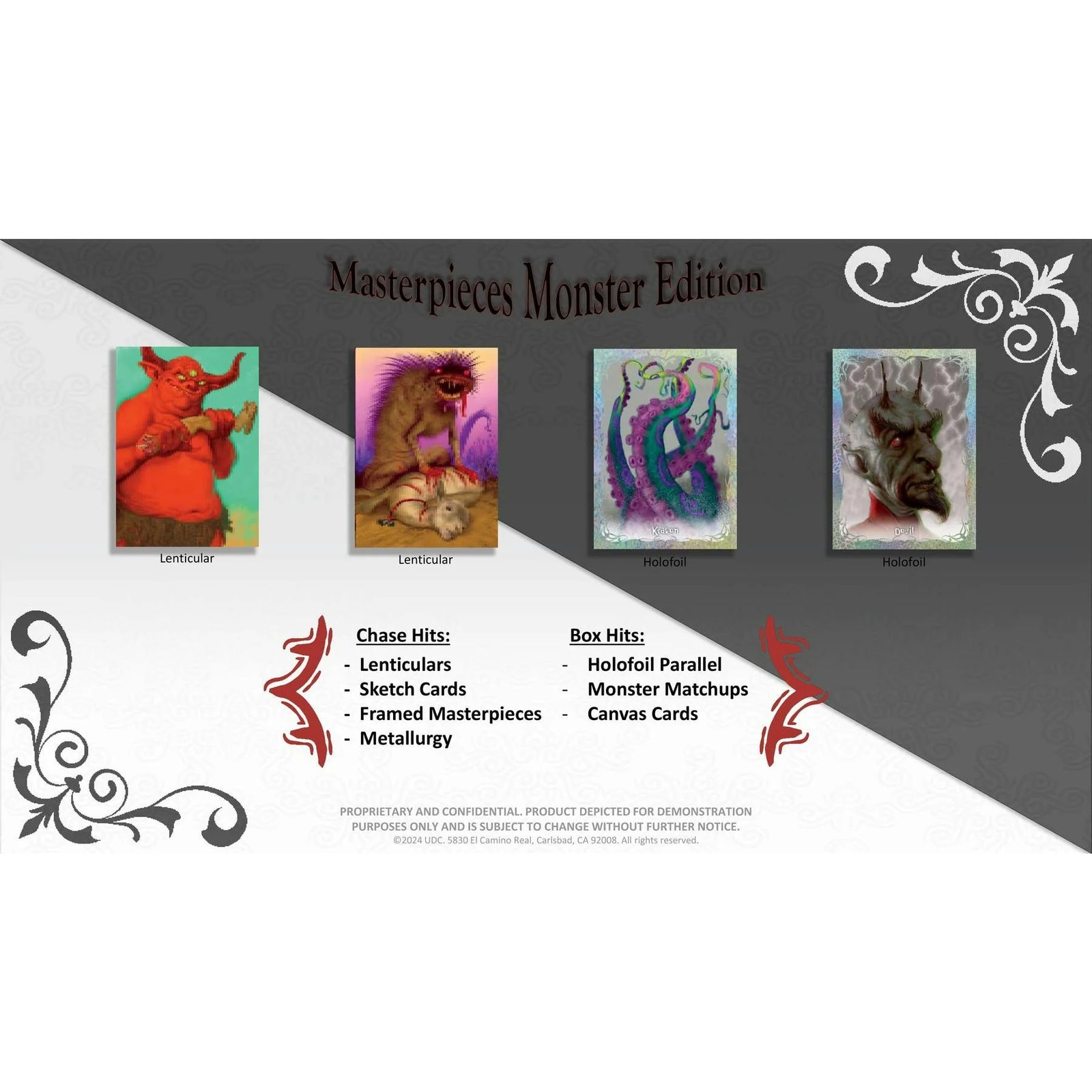 DRAFT - 2024 Upper Deck Skybox Masterpieces Monster Edition Hobby Box
