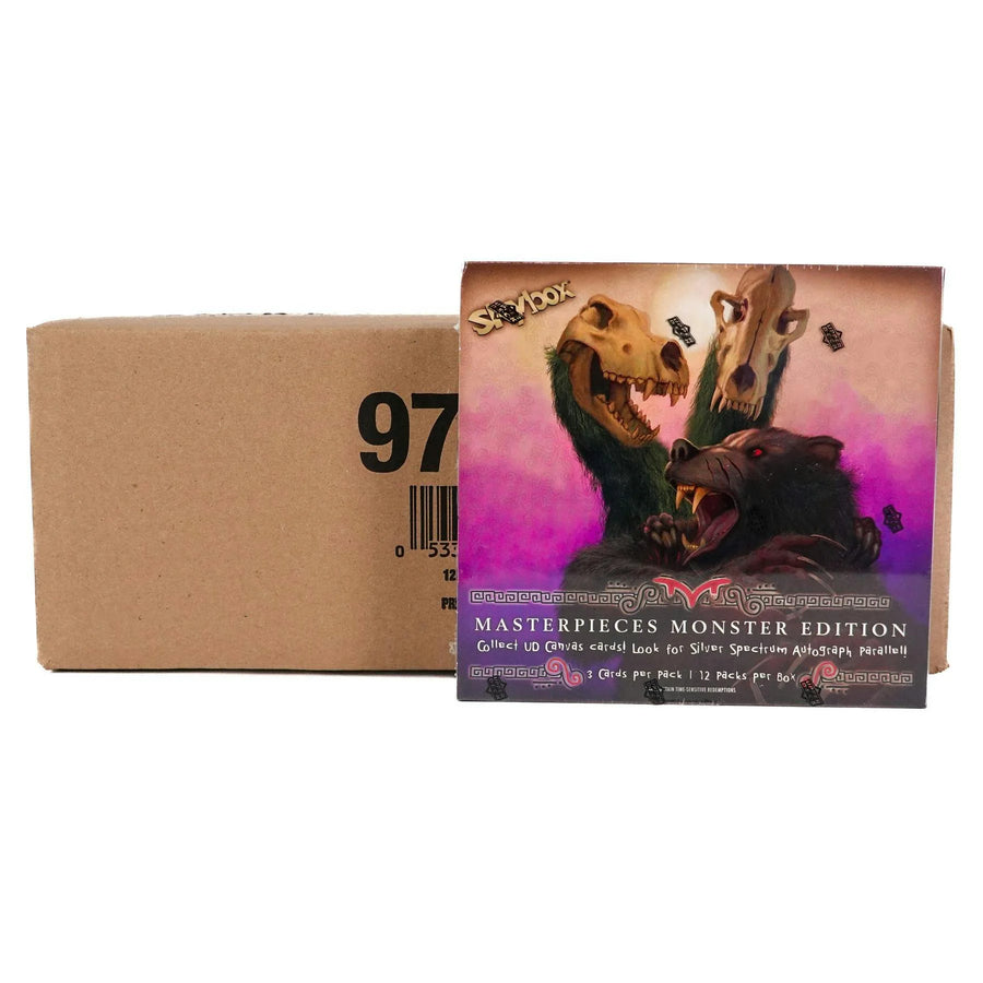 DRAFT - Upper Deck Skybox Masterpieces Monster Edition Hobby 12-Box Case | 2024