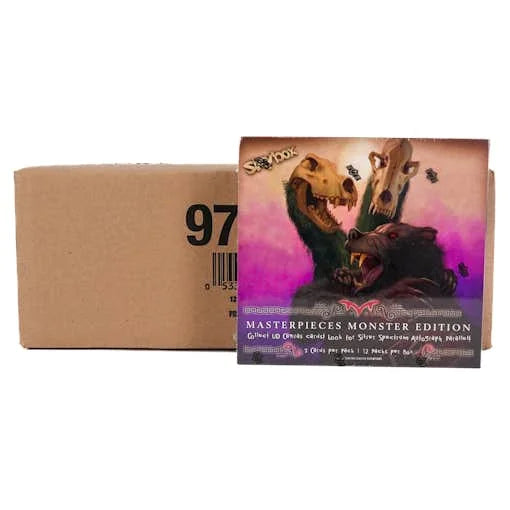 DRAFT - Upper Deck Skybox Masterpieces Monster Edition Hobby 12-Box Case | 2024