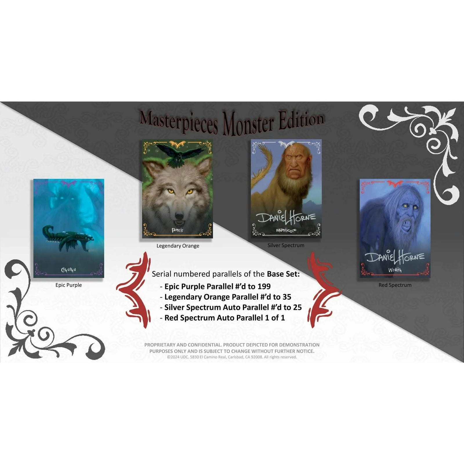 DRAFT - Upper Deck Skybox Masterpieces Monster Edition Hobby 12-Box Case | 2024