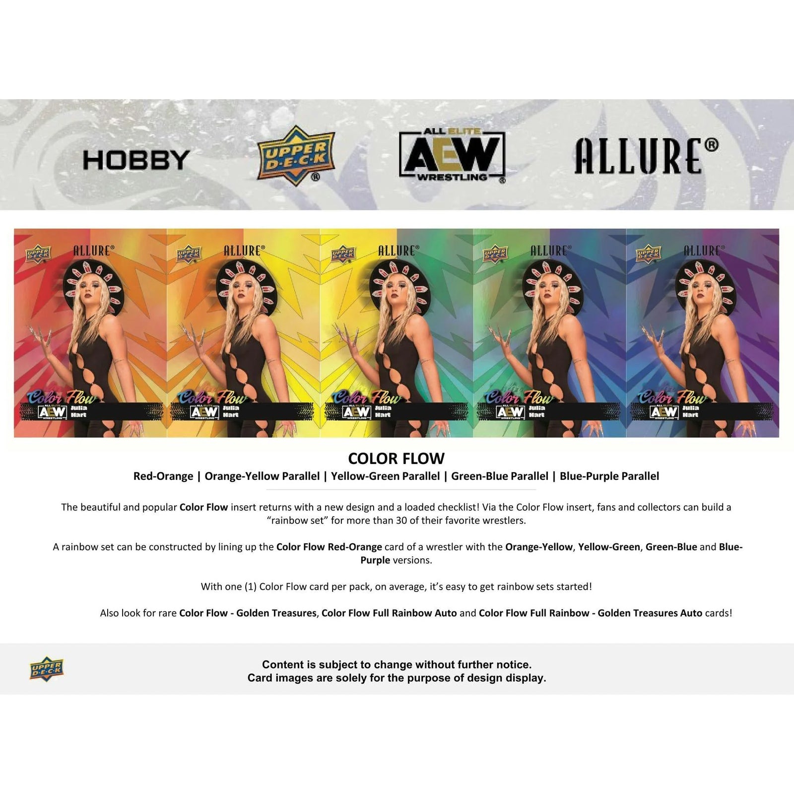 DRAFT - 2024 Upper Deck AEW Allure Wrestling Hobby Box | dacardworld:BVX90JQLQC
