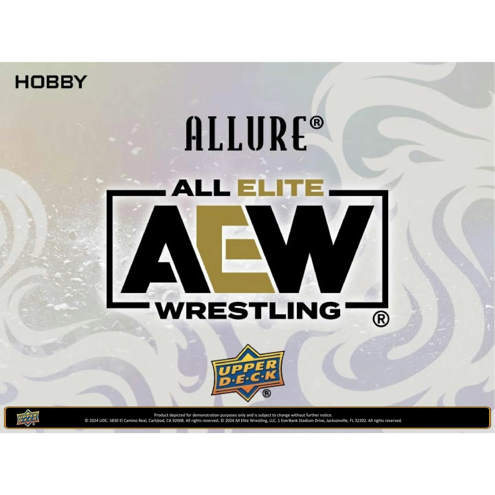 DRAFT - 2024 Upper Deck AEW Allure Wrestling Hobby 18-Box Case