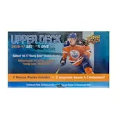 DRAFT - 2016/17 Upper Deck Series 1 Hockey 12-Pack Blaster Box