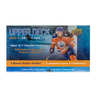 DRAFT - 2016/17 Upper Deck Series 1 Hockey 12-Pack Blaster Box