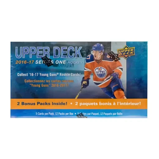DRAFT - 2016/17 Upper Deck Series 1 Hockey 12-Pack Blaster Box