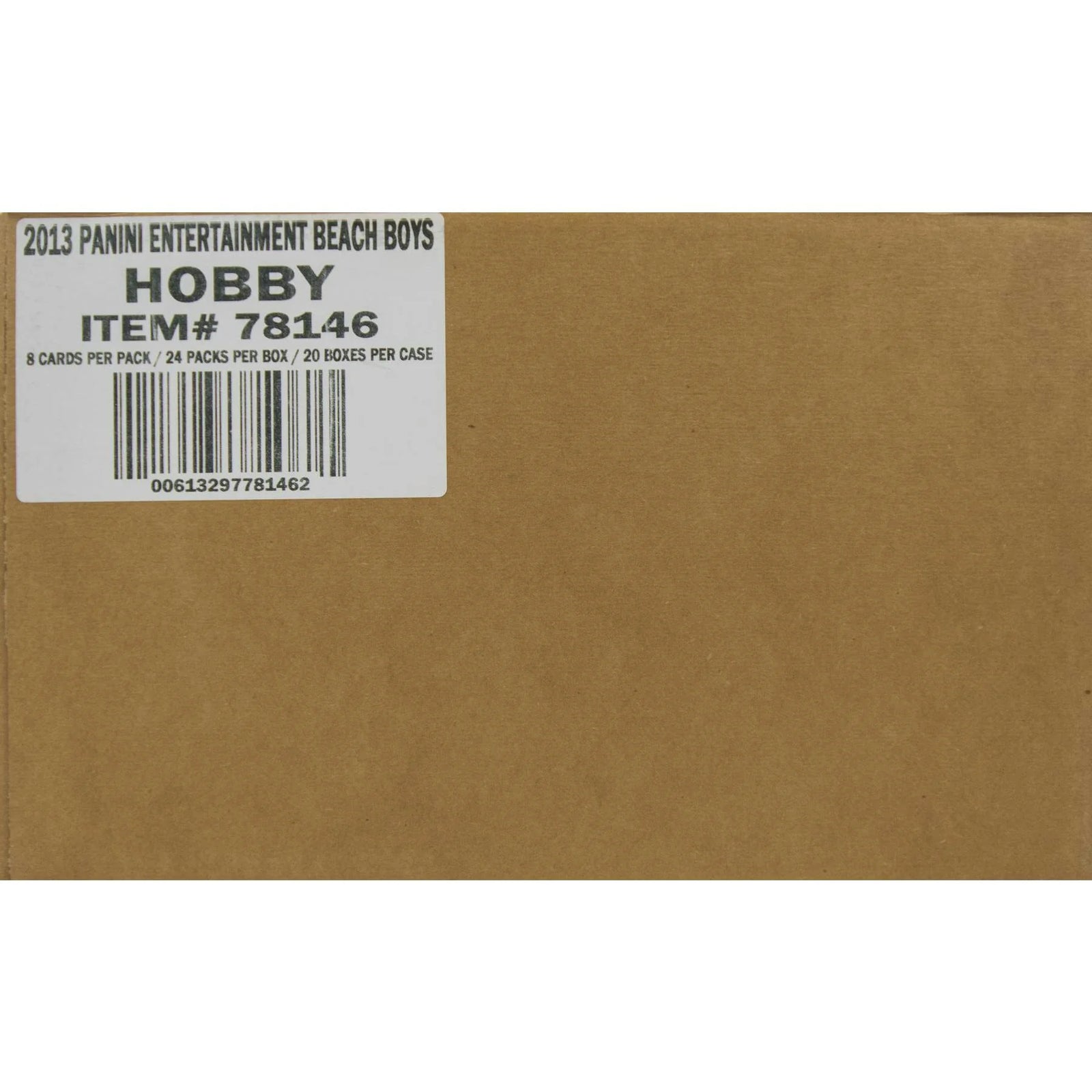 DRAFT - 2013 Panini The Beach Boys Hobby 20-Box Case