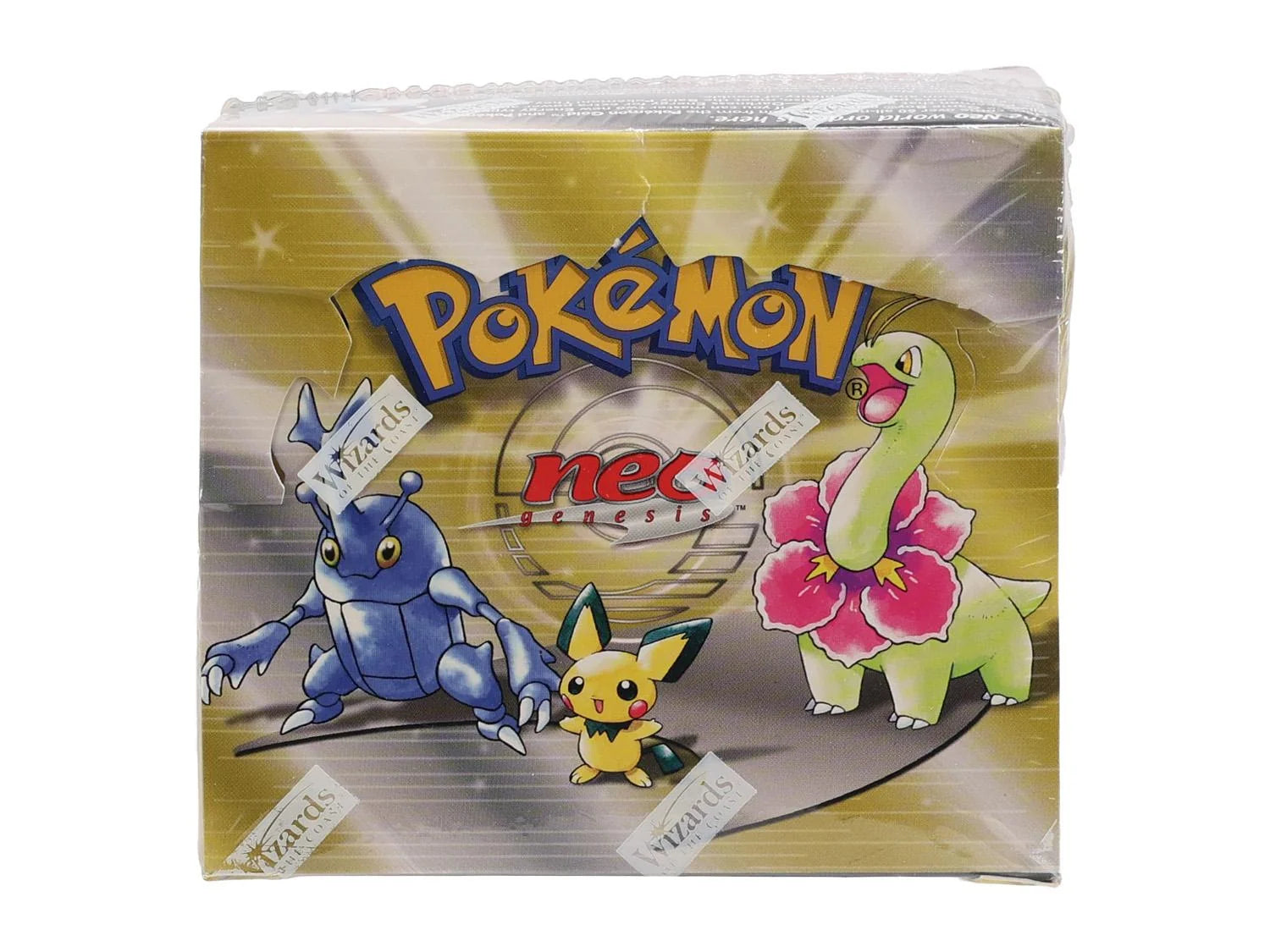 Pokemon Neo Genesis Unlimited Booster Box | WOTC EX-MT (Ships Sealed Only)