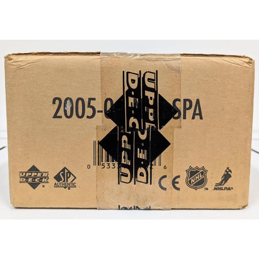 DRAFT - 2005/06 Upper Deck SP Authentic Hockey Hobby 12-Box Case