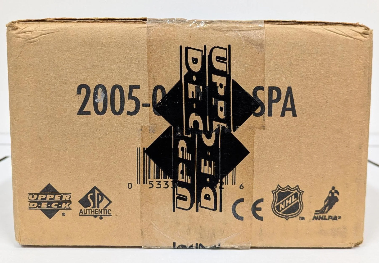DRAFT - 2005/06 Upper Deck SP Authentic Hockey Hobby 12-Box Case