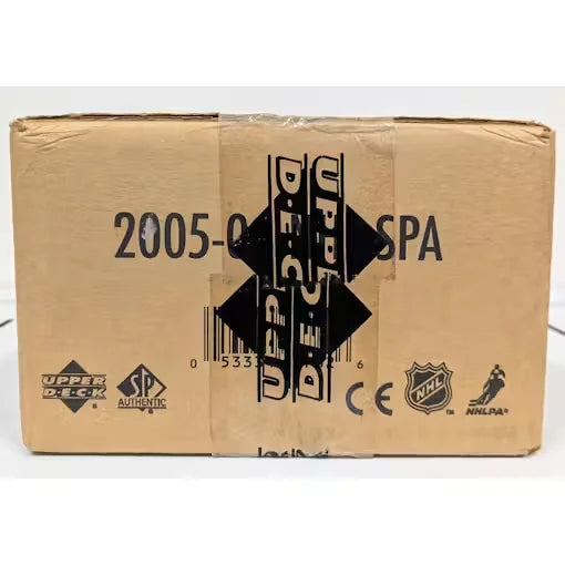 DRAFT - 2005/06 Upper Deck SP Authentic Hockey Hobby 12-Box Case
