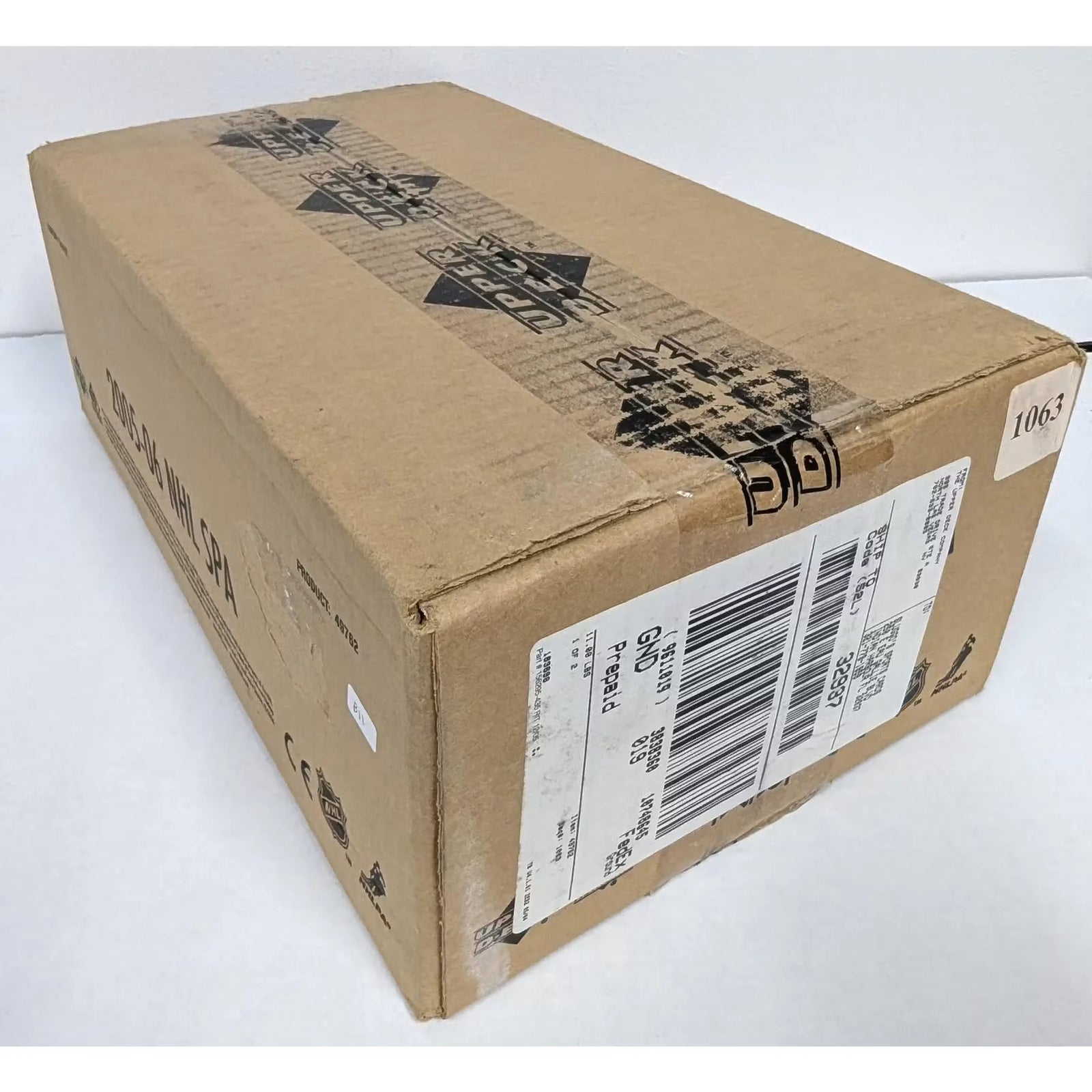 DRAFT - 2005/06 Upper Deck SP Authentic Hockey Hobby 12-Box Case