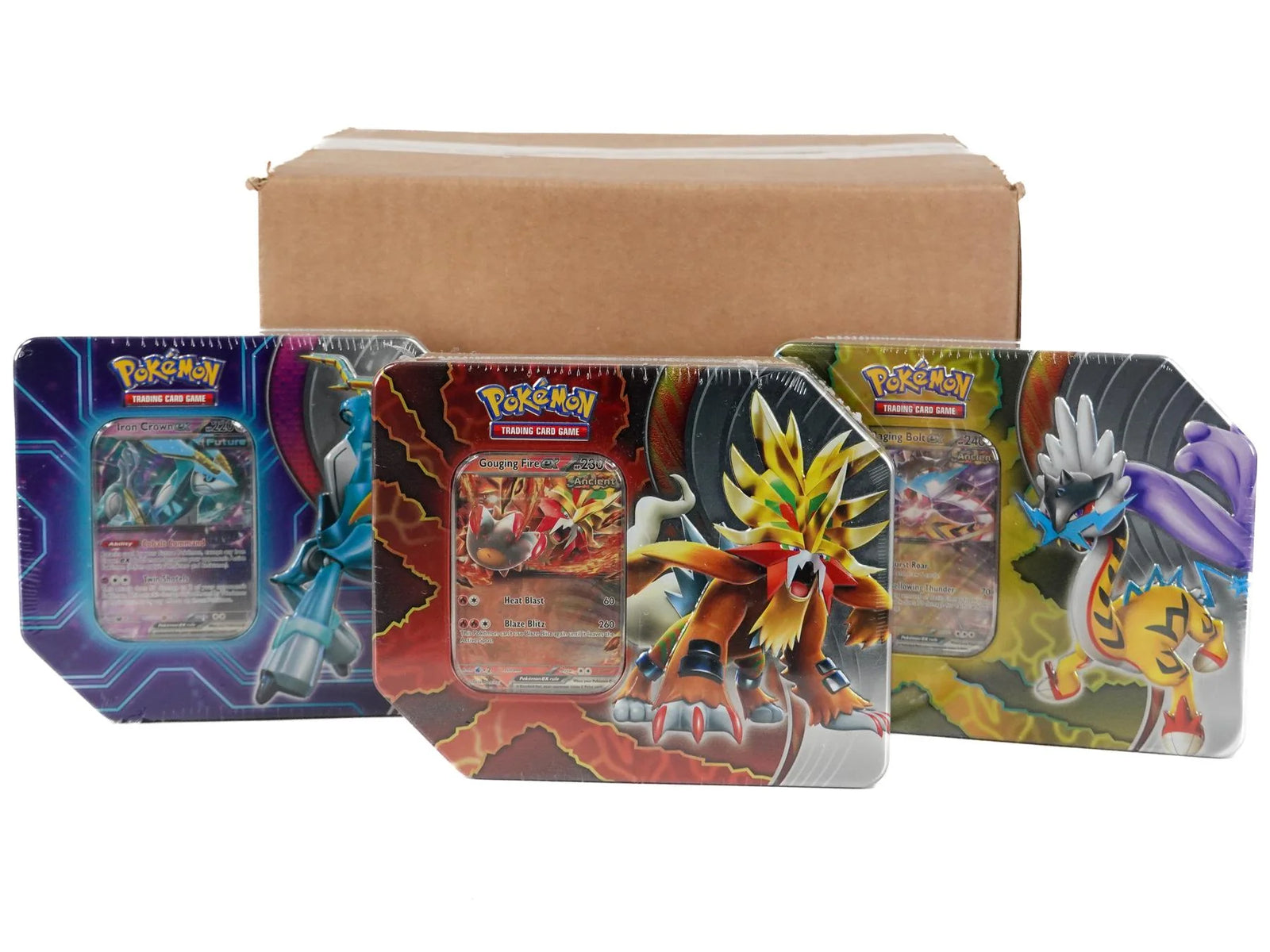 DRAFT - Pokemon Paradox Destinies 8-Tin Case | Sealed